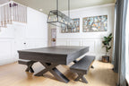 Blake 8' Pool Table Dining Top and Bench Set