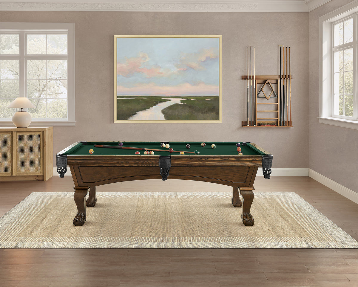 Hayden-Pool-Table-in-Russet-with-Ball&Claw-Leg-2.jpg