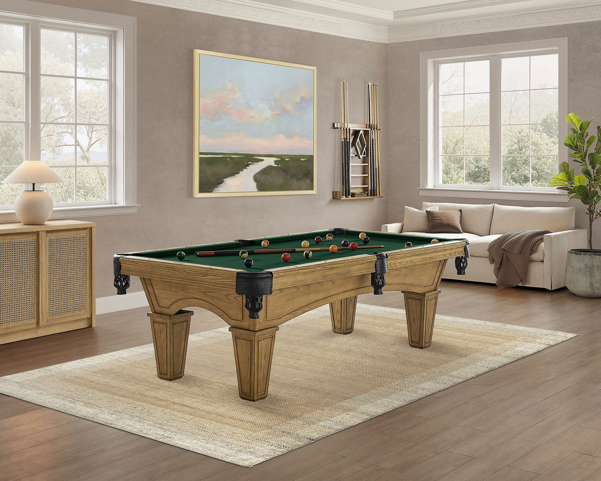 Hayden-Pool-Table-in-Wheat-with-Tapered-Leg-3.jpg